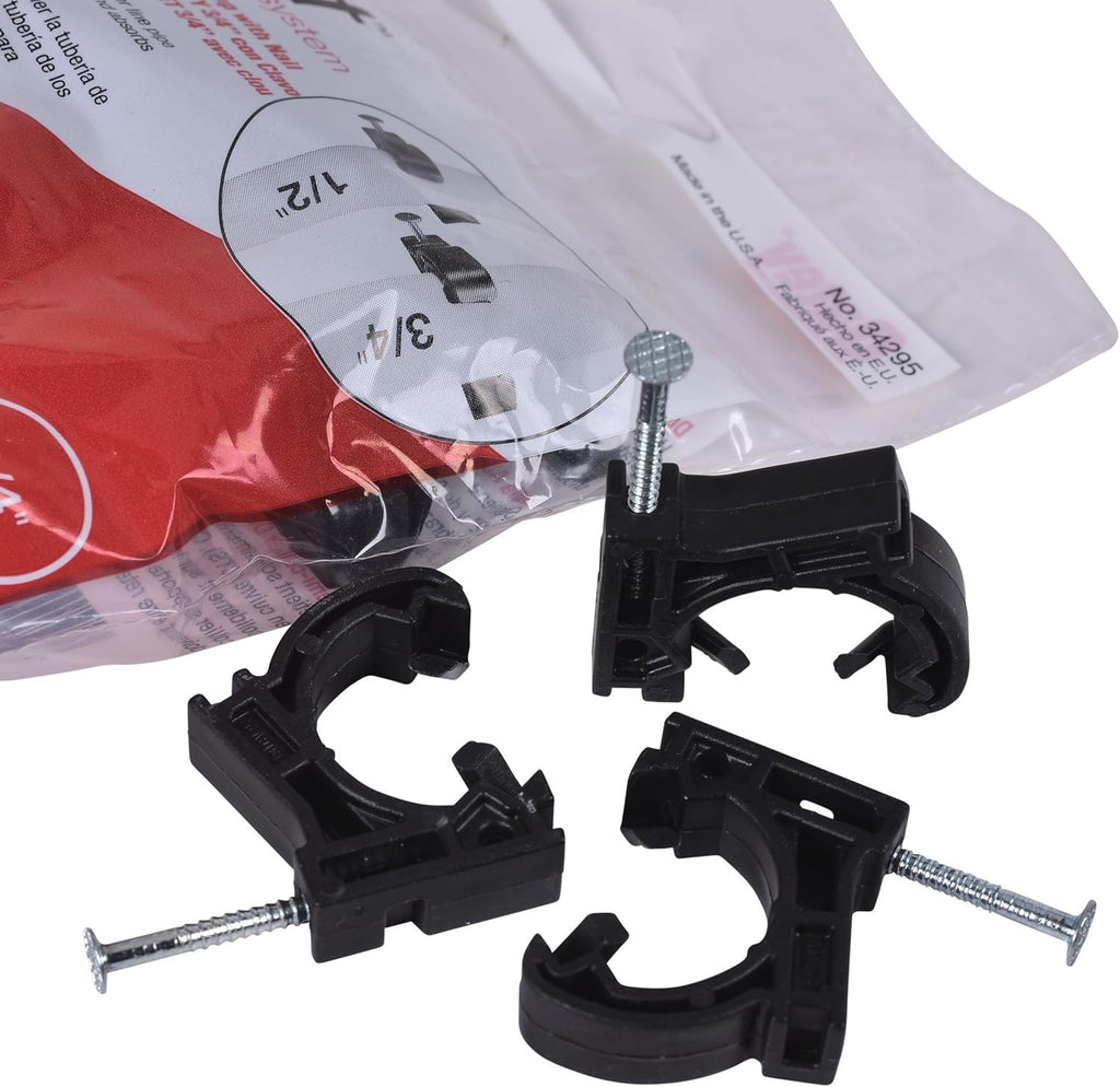 Oatey #33540  1/2" & 3/4"  DuoFit Clamp Brida Duo-Fit 10 Pack