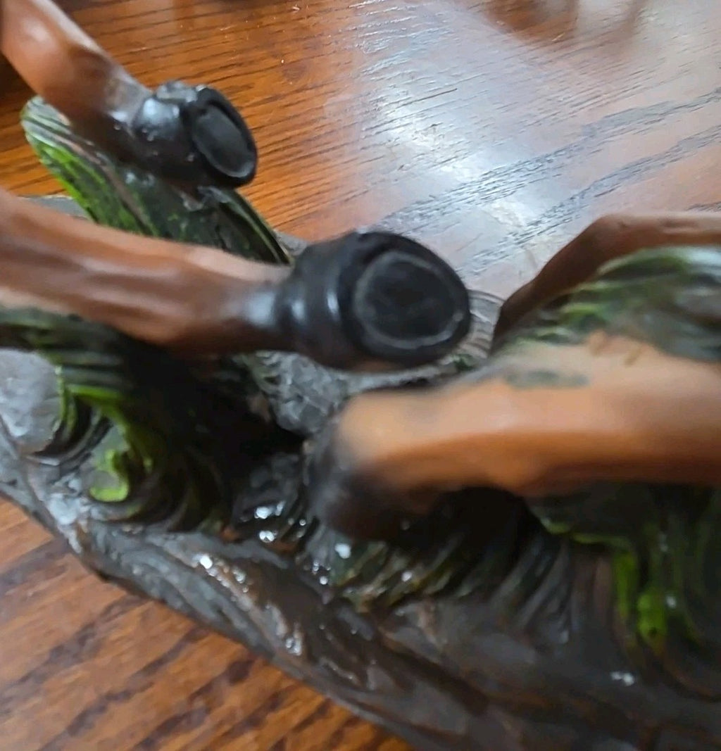 DWK Corporation Indian And Horse Running Figurine 2015