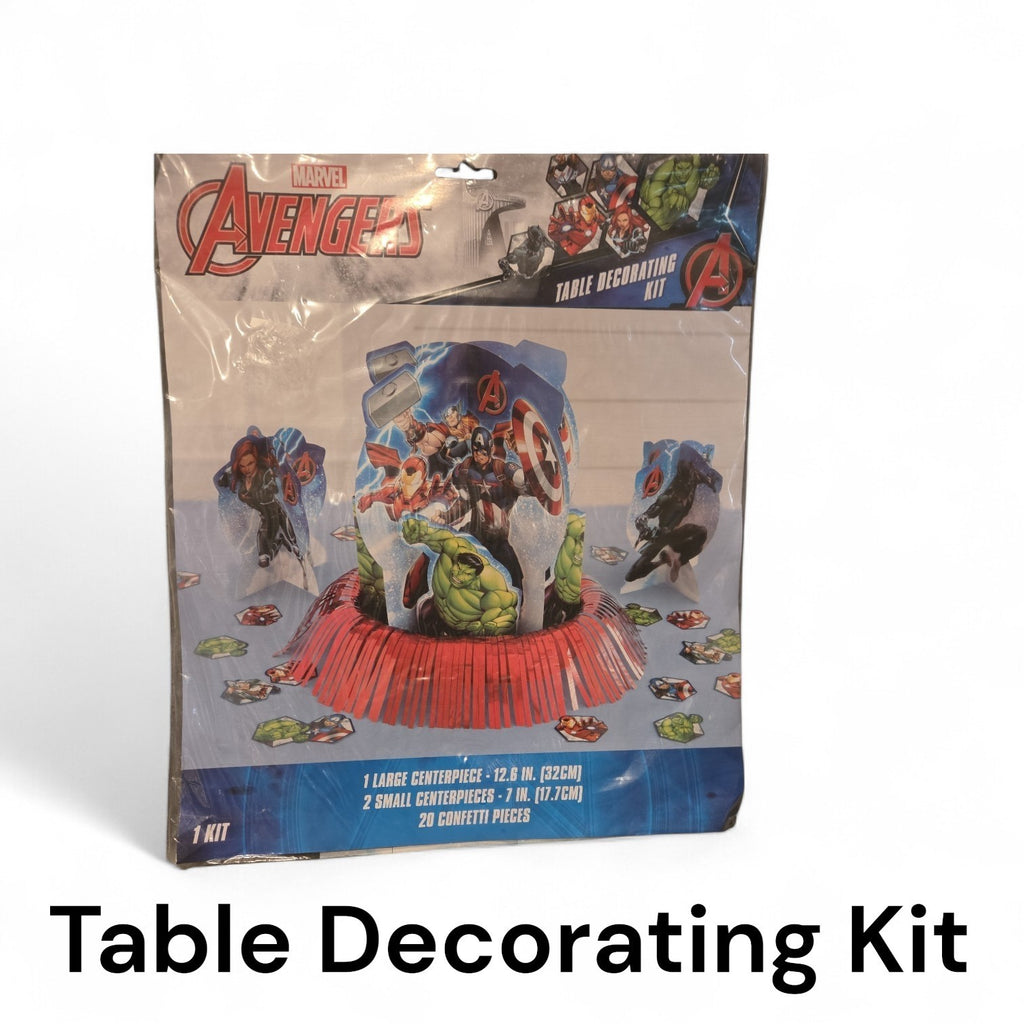 MARVEL AVENGERS BIRTHDAY DECORATION BUNDLE