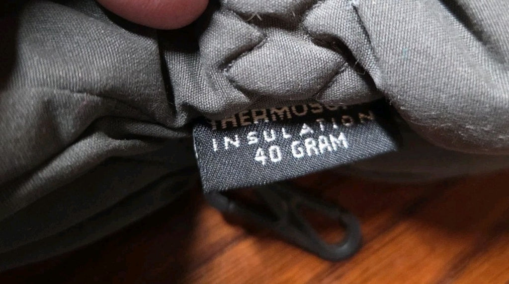 THERMOSOFT  Insulation 40 GR Men's   Polyester Gray Gloves Size-Men's M