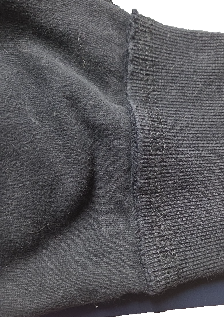 AEROPOSTALE  Zipper Front Hoodie Black Gray Size M