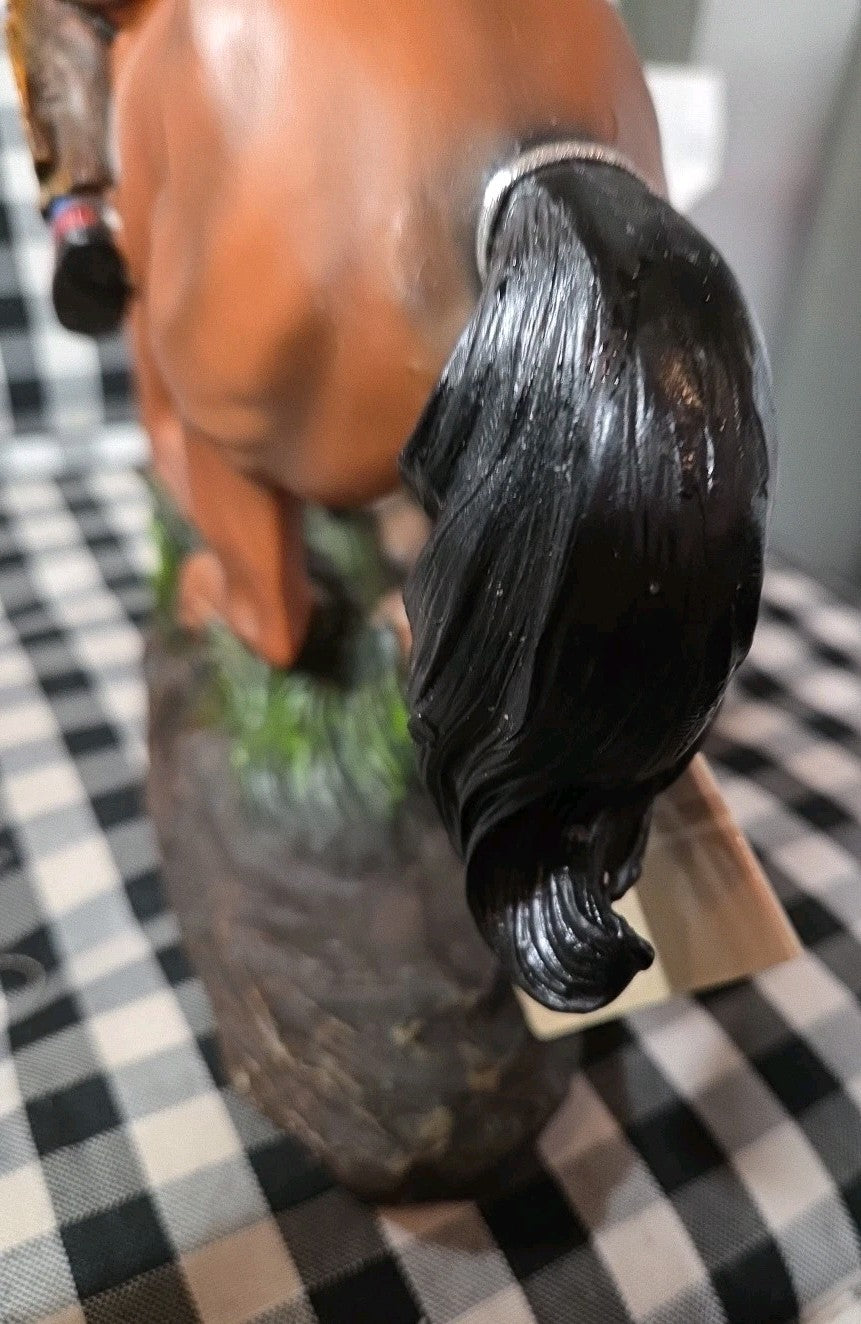DWK Corporation Indian And Horse Running Figurine 2015