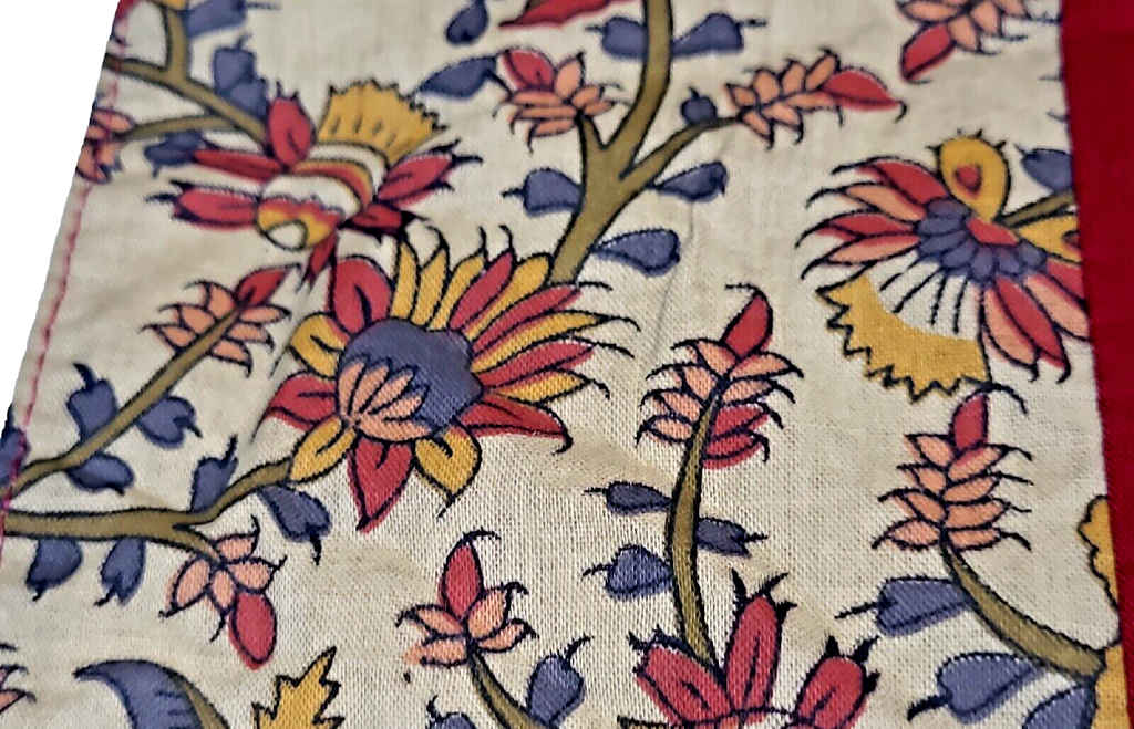 Lot of 3 -1 pc  Valance Window Treatment  Red Multi  Valance by Linden Street.