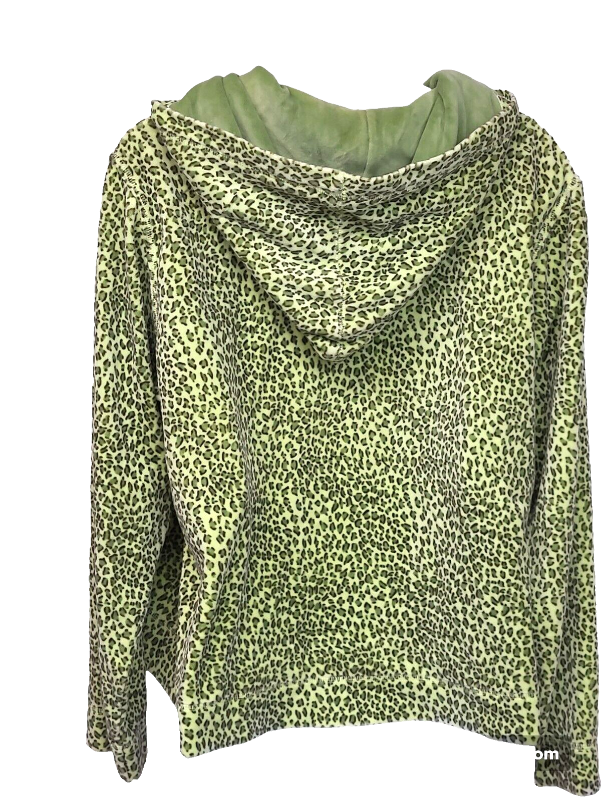 VINTAGE Oleg Cassini Yellow & Green Sport Jacket L Animal  Print