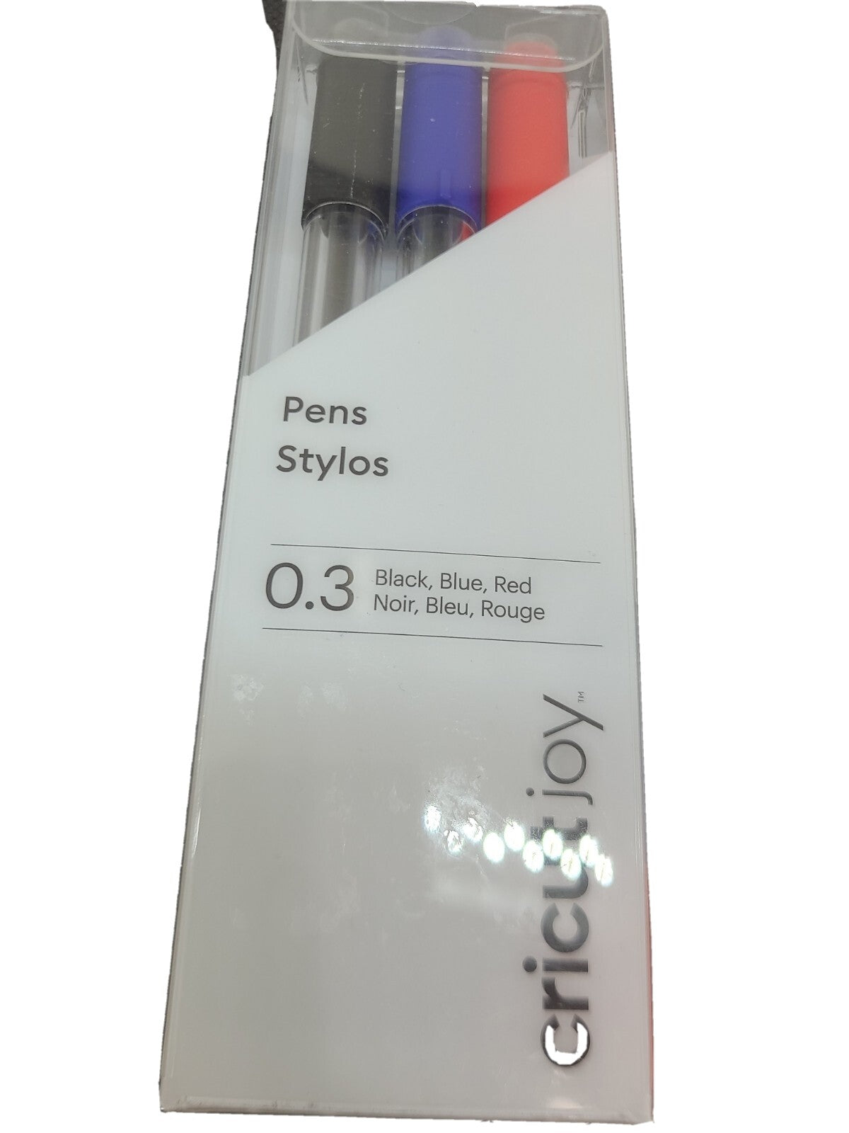 Cricut Joy Extra Fine Point Pen Set 3/ Pkg Black, Blue & Red