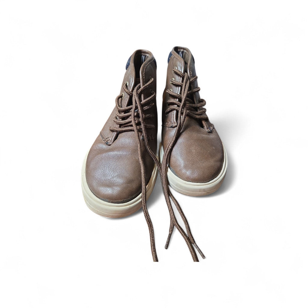 Boys | Nautica | Breakwater Brown Lace-Up Casual Boots