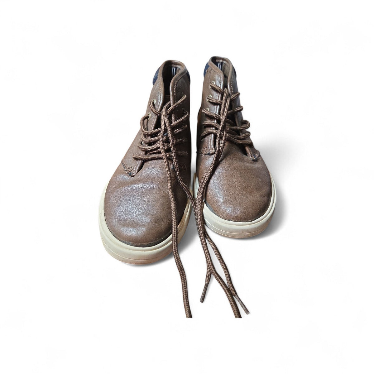Boys | Nautica | Breakwater Brown Lace-Up Casual Boots