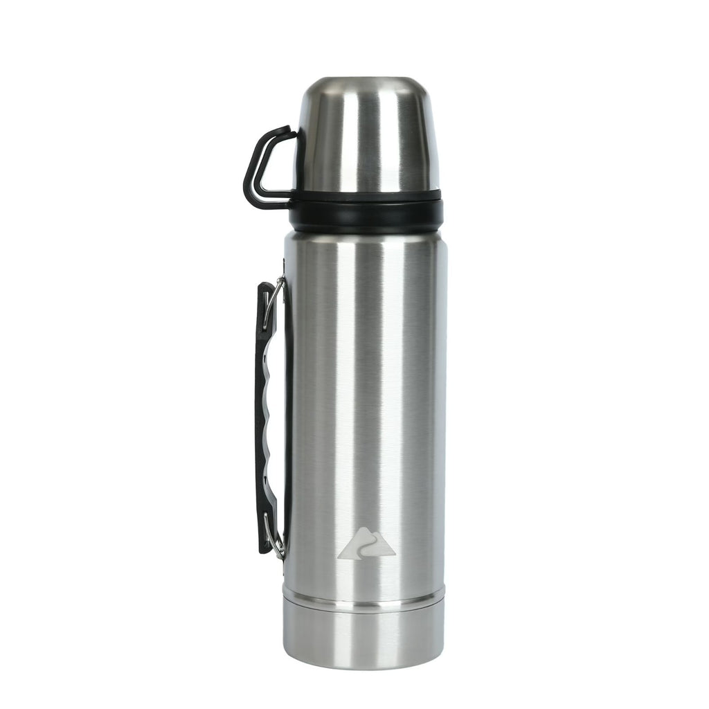 Ozark Trail 1.1L  Stainless Steel Beverage Holder Hot Or Cold 2 Cups Fold Handle
