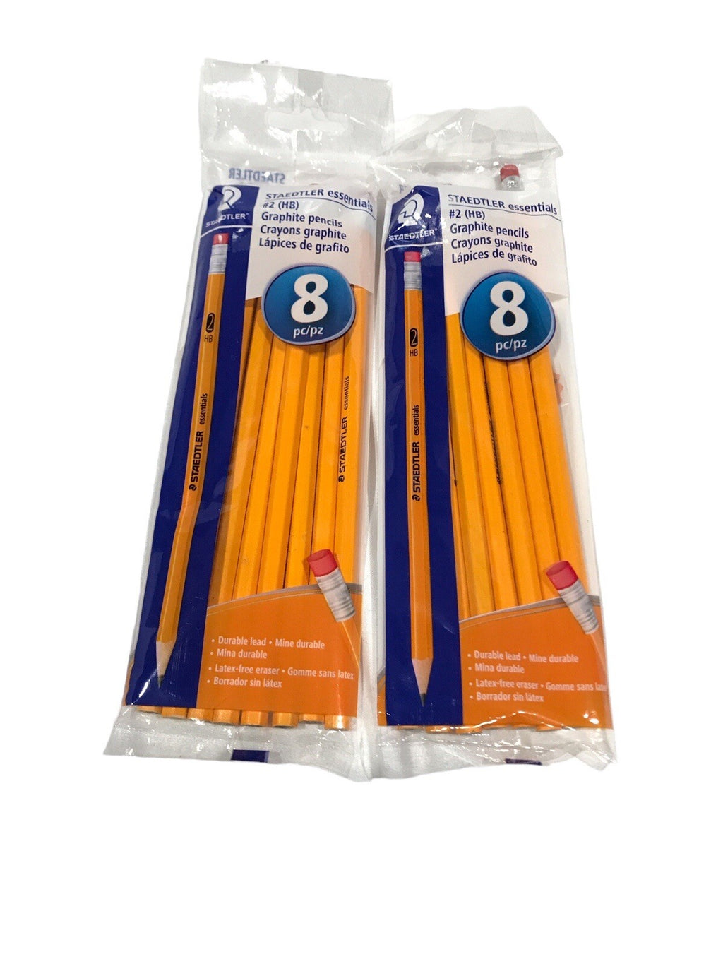 Staedtler #2 Pencils 2HB Graphite PMA Certified 2 Packs 16 Brand New Pencils NIP