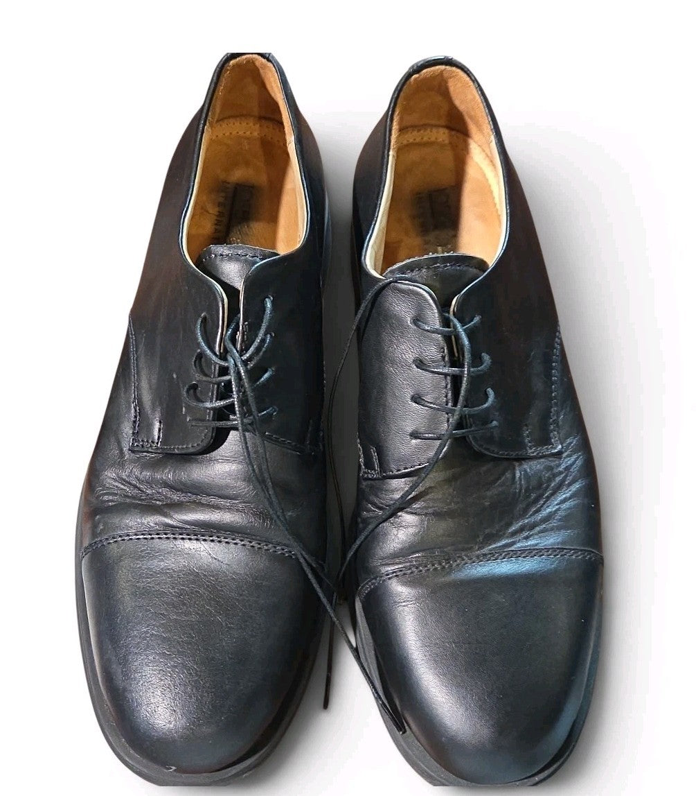 Joseph Feiss International  Black Leather Oxford Lace Up Dress Shoes size 10