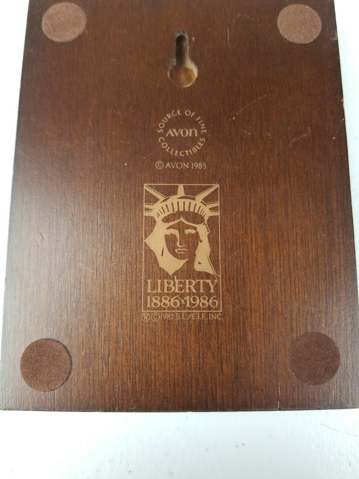 Avon Collectible "Statue of Liberty" Brass Stamp Centennial 1886 -1986 Vintage