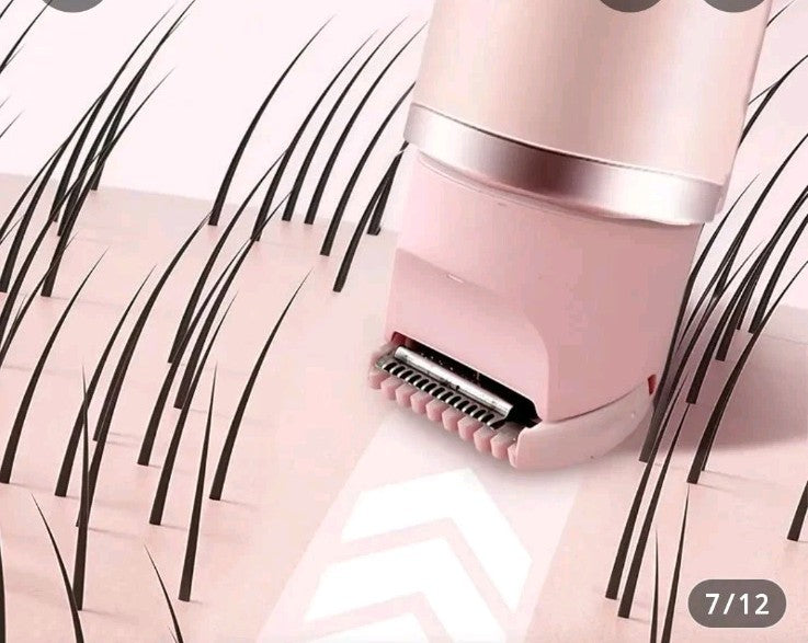 Dermave Bikini Shaver - Electric Bikini Trimmer for Women, Painless Hair Remove