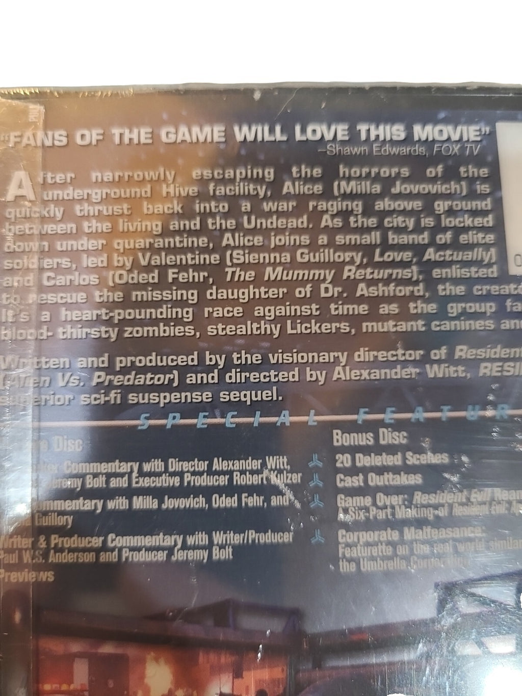 Resident Evil: Apocalypse STILL SEALED