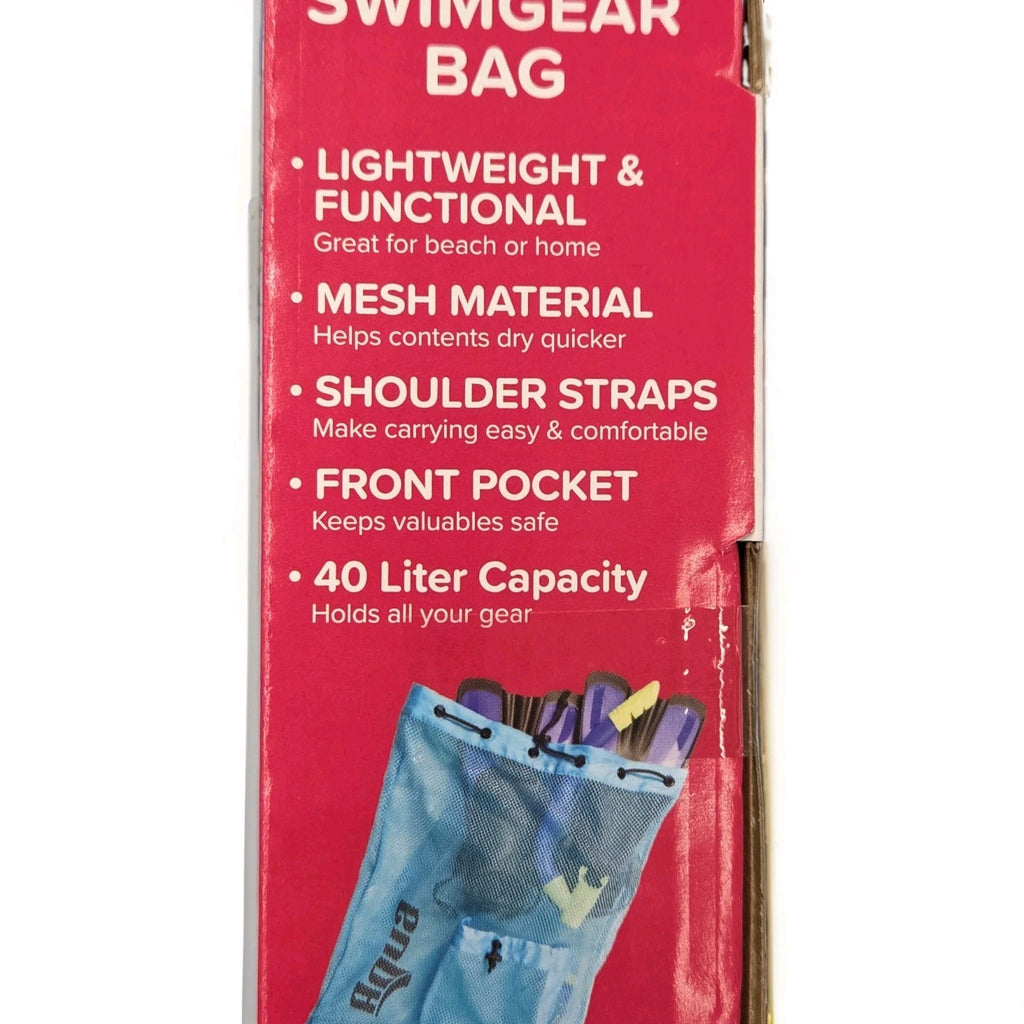 Aqua Dolfino Mesh Swimgear Bag - New in Box