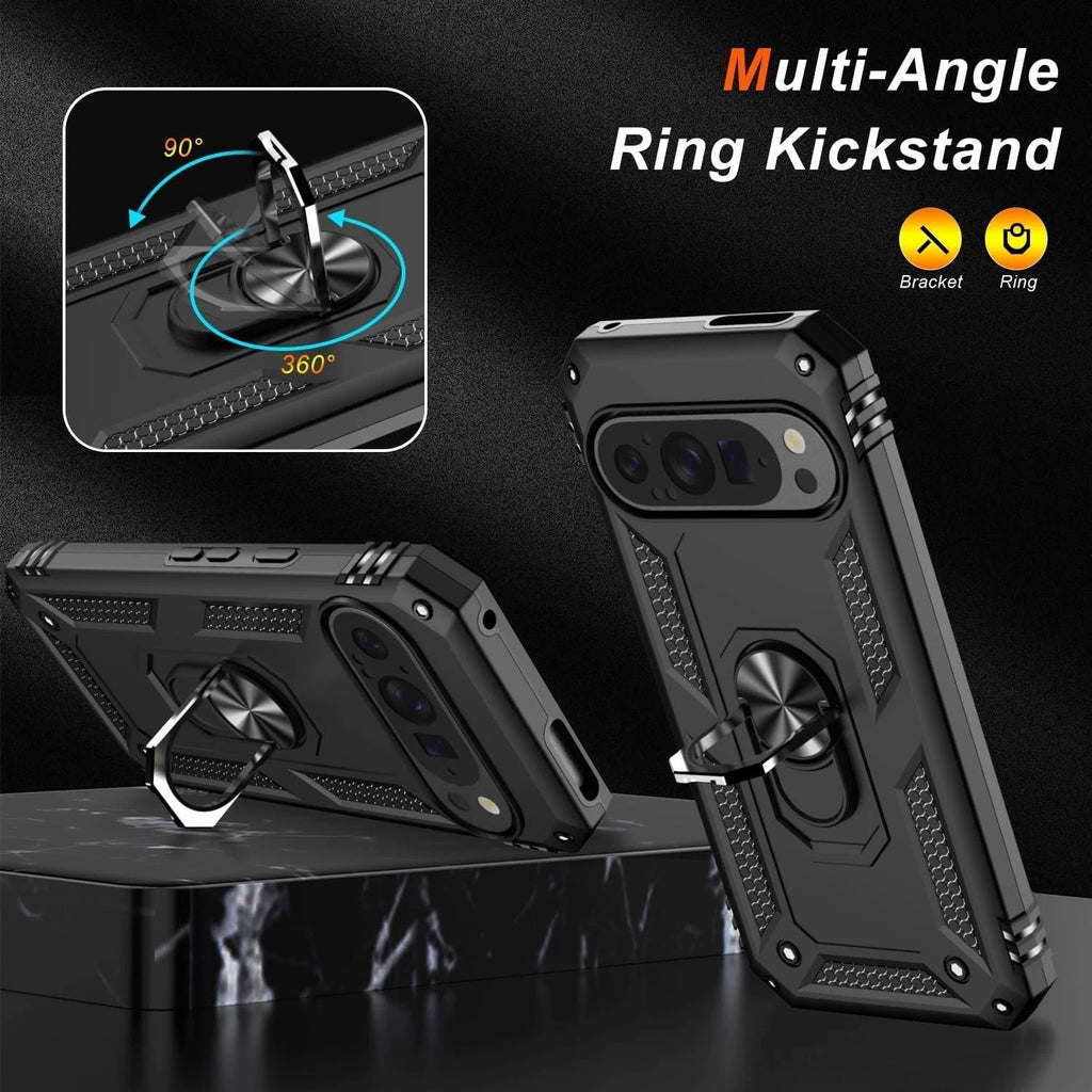 For Google Pixel 10 Pro XL Case /Pixel 10 Phone Cover Shockproof +Tempered Glass