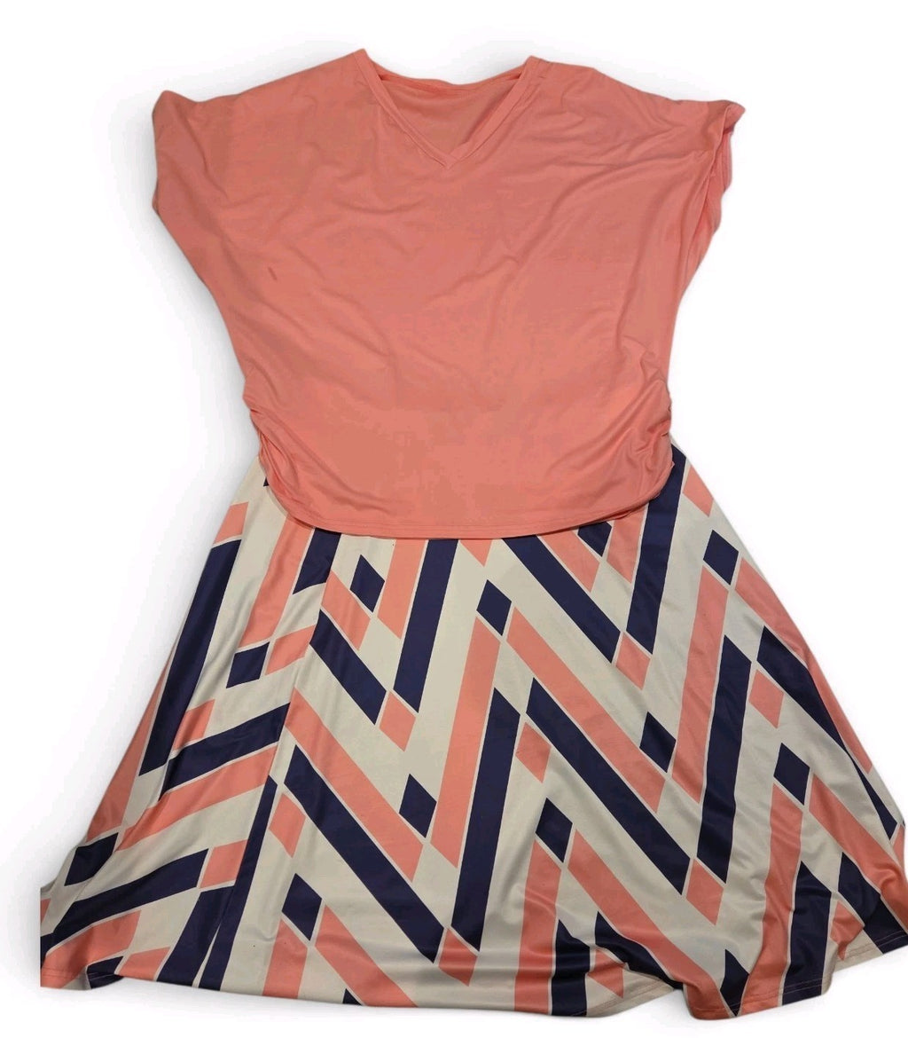 Plus Size 2 Pc 3X  Skirt Sets