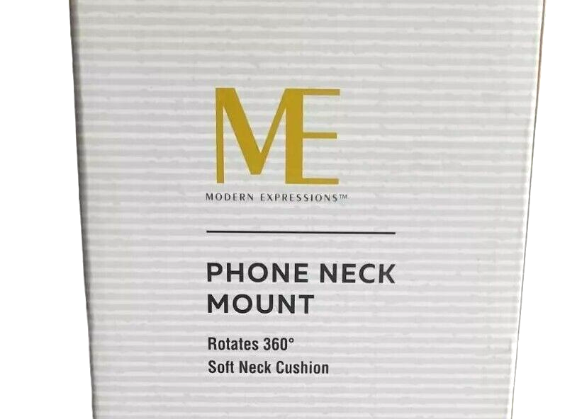 Phone Neck Mount Black, rotates 360 degrees.  NIB.  Made by Modern Expression