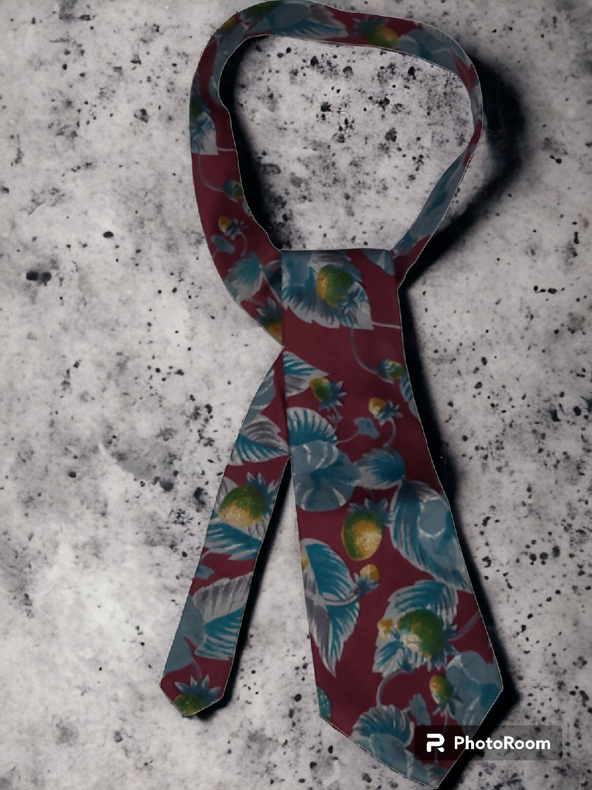 SURREY  Men's floral print  Tie 54"