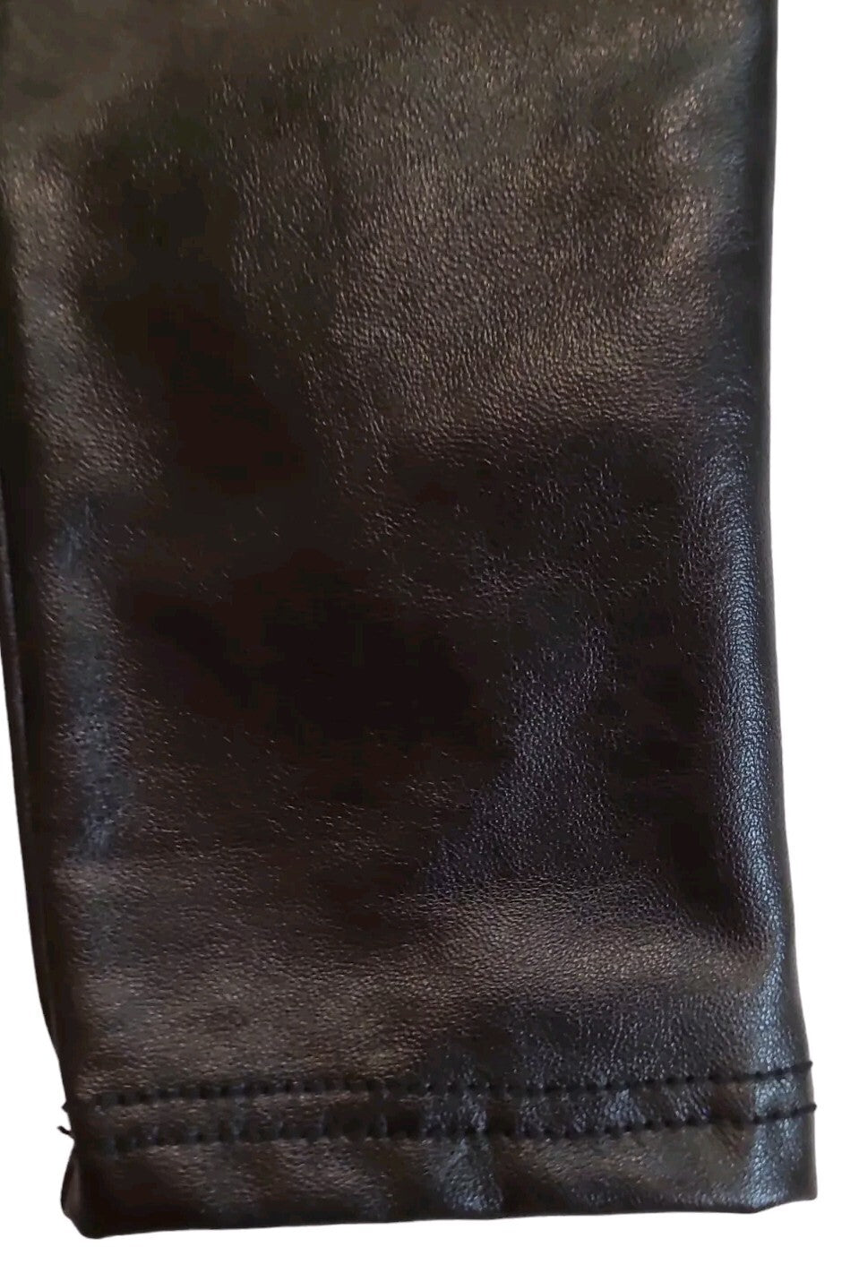1. State Ladies Black Pleather Pants size Small