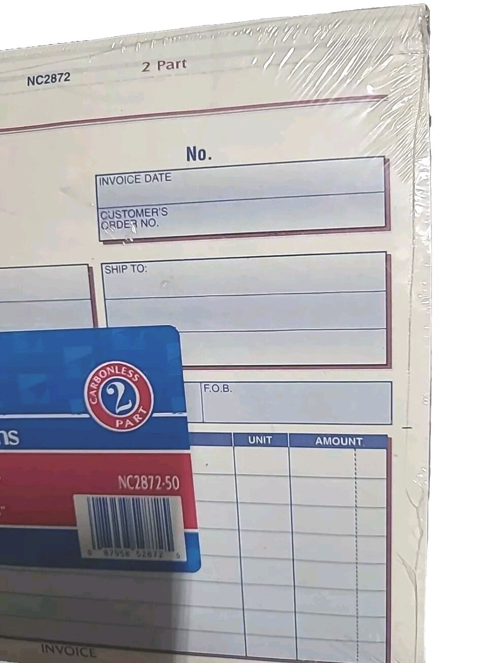 Adam's SHIPPER / PACKING SLIP  ~ 8 1/2 x 7 7/16 ~ NEW SEALED