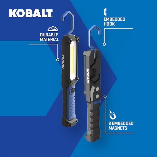 NEW Kobalt 3.6-volt 625 Lumens LED Battery-operated Rechargeable Handheld Light