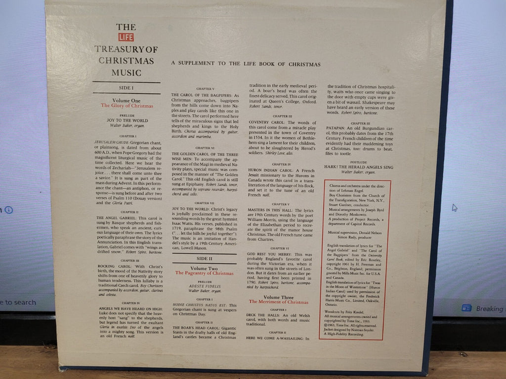 The Life Treasury of Christmas Music