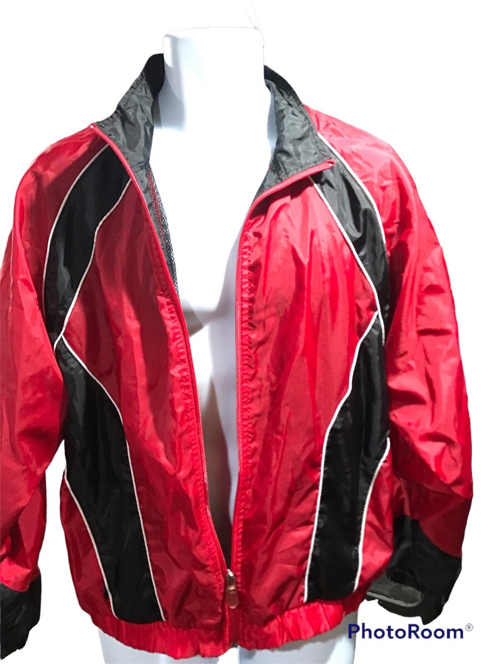 BCG  Men's Red and Black Windbreaker size L