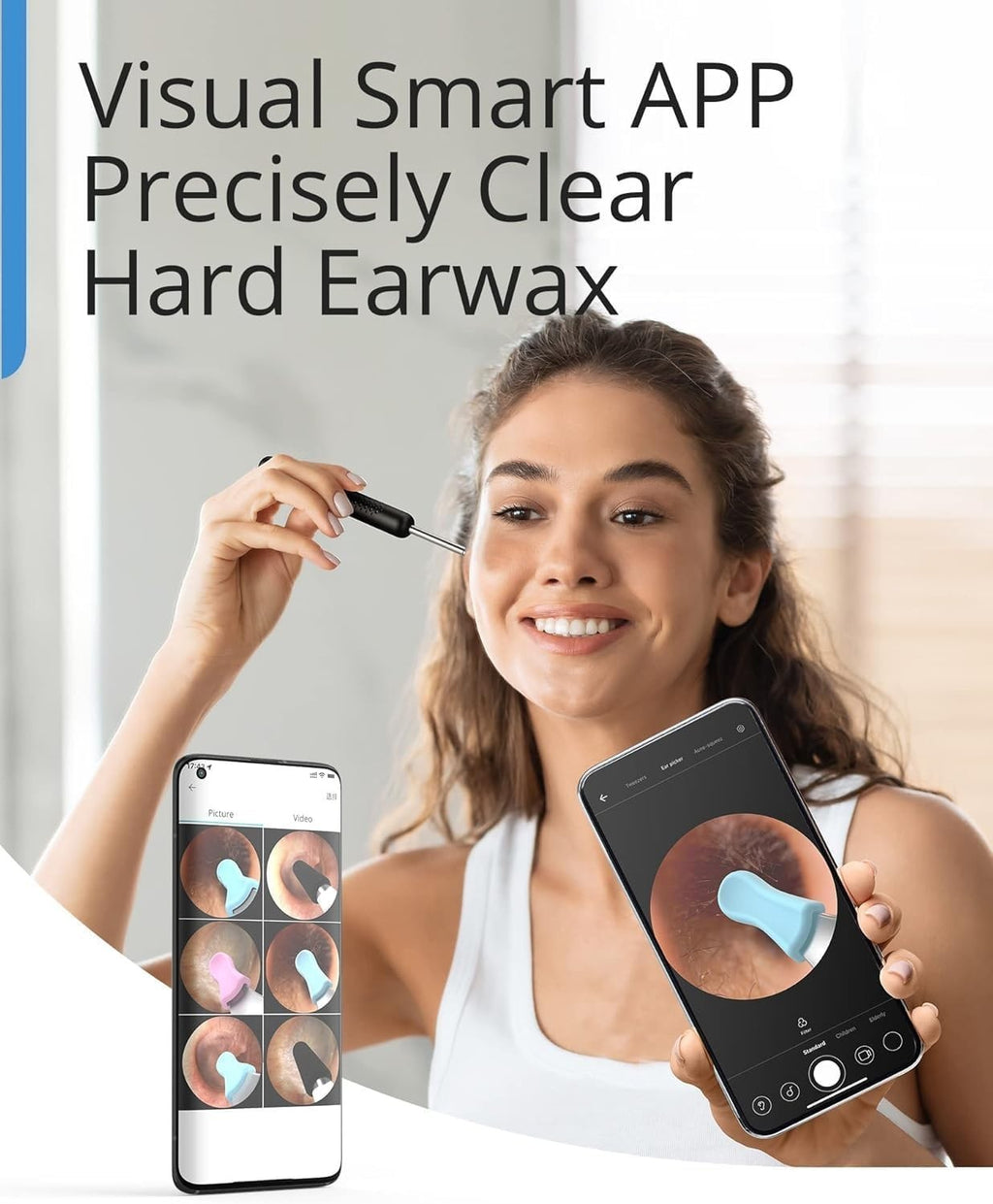 Bebird EAR WAX REMOVAL SYSTEM / OTOSCOPE  VIEW & CLEAN EAR CANAL Wireless Camera
