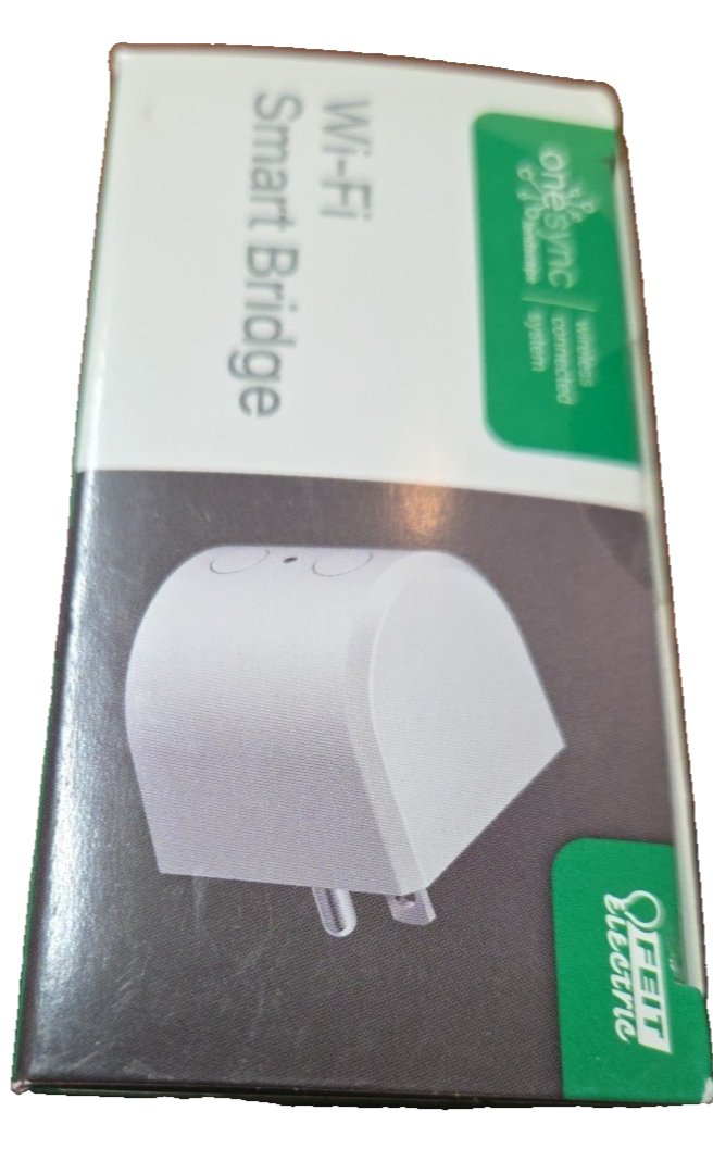 Feit Electric OneSync Landscape WiFi Bridge to Feit App Control 120-Volt Plug