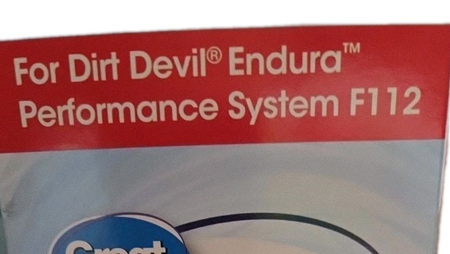 Great Value Vacuum Filter 529925 For Dirt Devil Endura F112 New