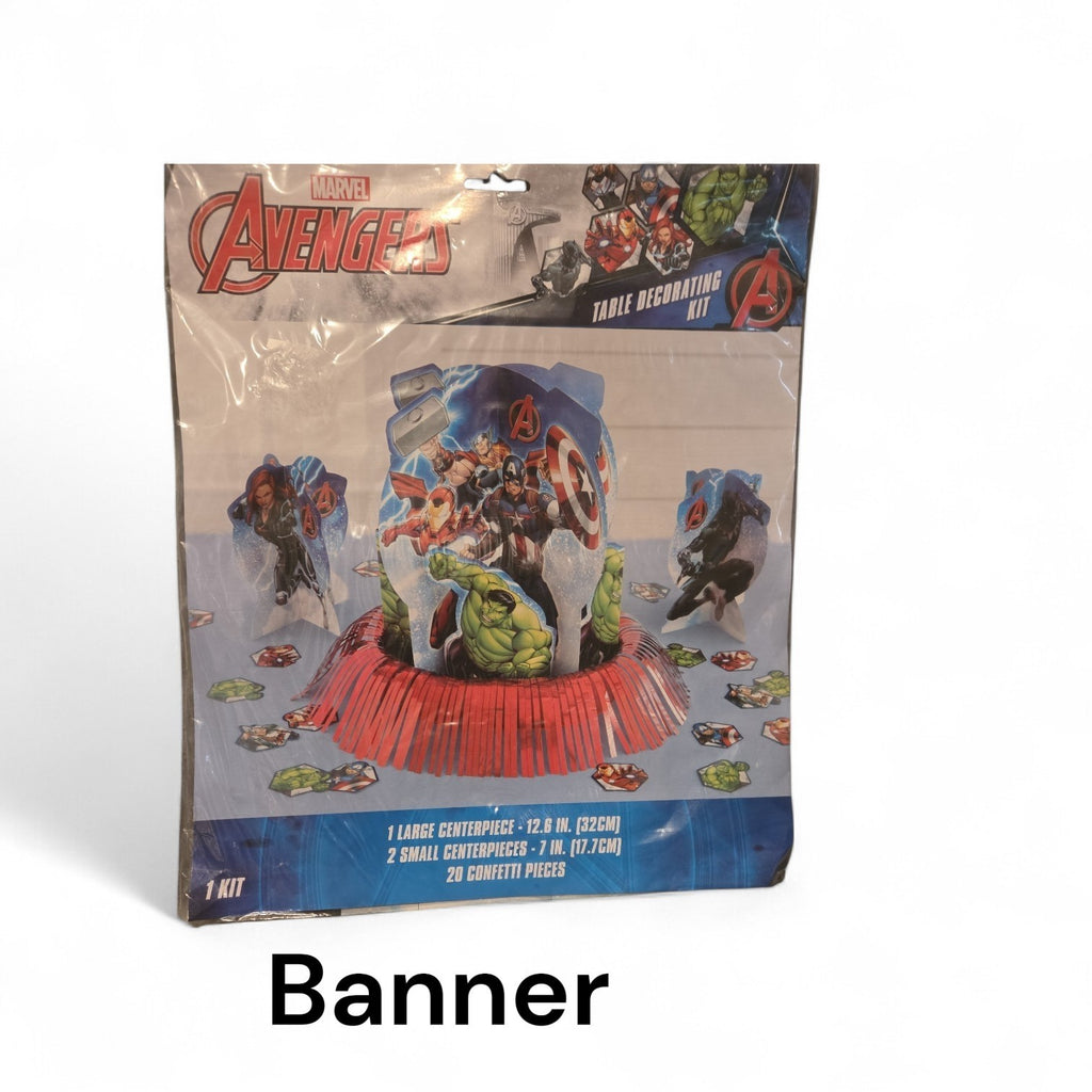 MARVEL AVENGERS BIRTHDAY DECORATION BUNDLE