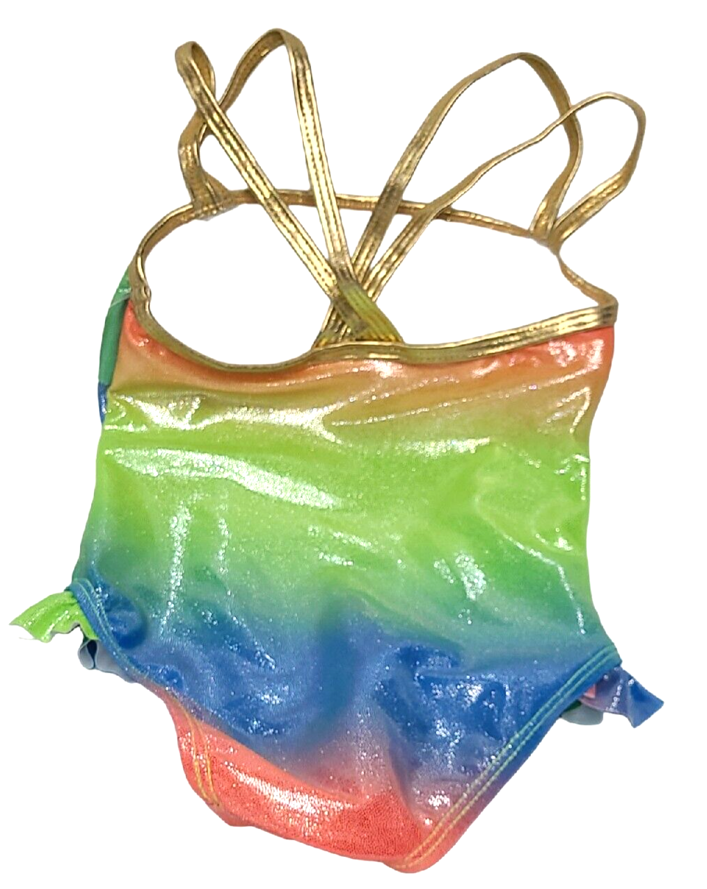 Real love infant girl 18 months one piece swim suit  tropical splash colors
