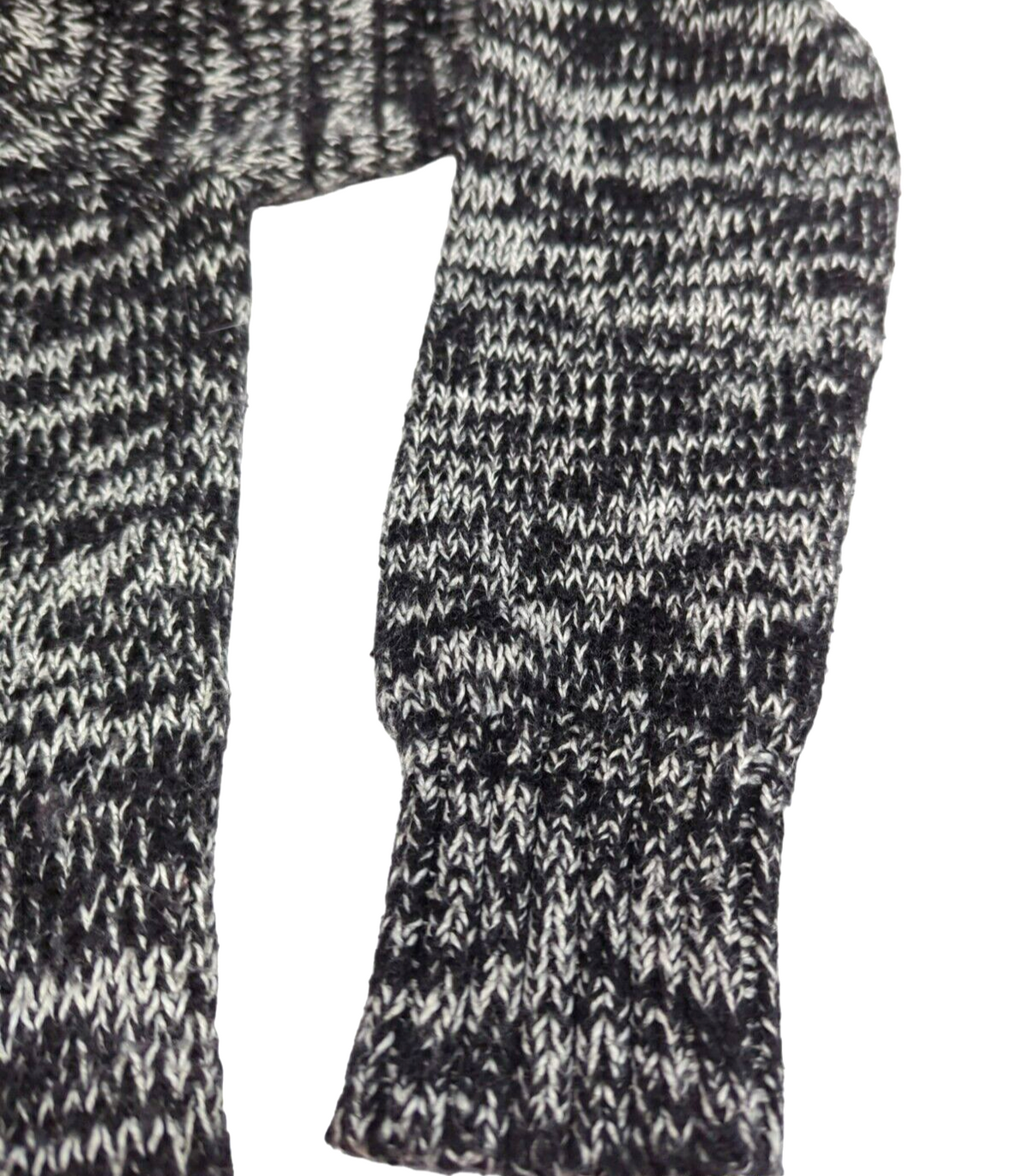 WOMEN'S OLD NAVY CHARCOAL GRAY STRETCH COTTON BLEND TURTLENECK SWEATER