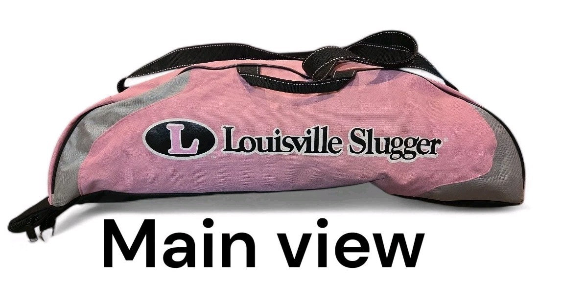 Louisville Slugger Genuine Baseball/Softball Player's Tote Bag - Black/Pink