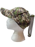 Camo Baseball Cap with Shield (LOC EC-11)