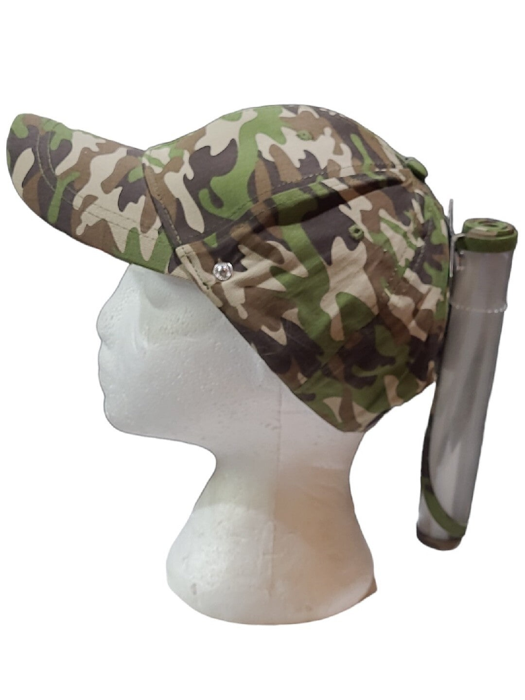 Camo Baseball Cap with Shield (LOC EC-11)