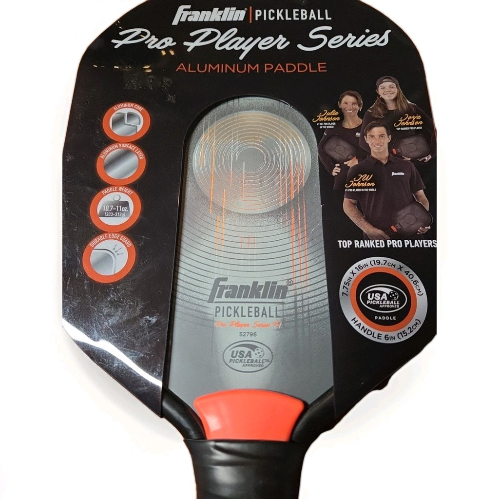 Franklin Sports Pickleball Paddle Pro Player Series Series Aluminum Paddle USAPA