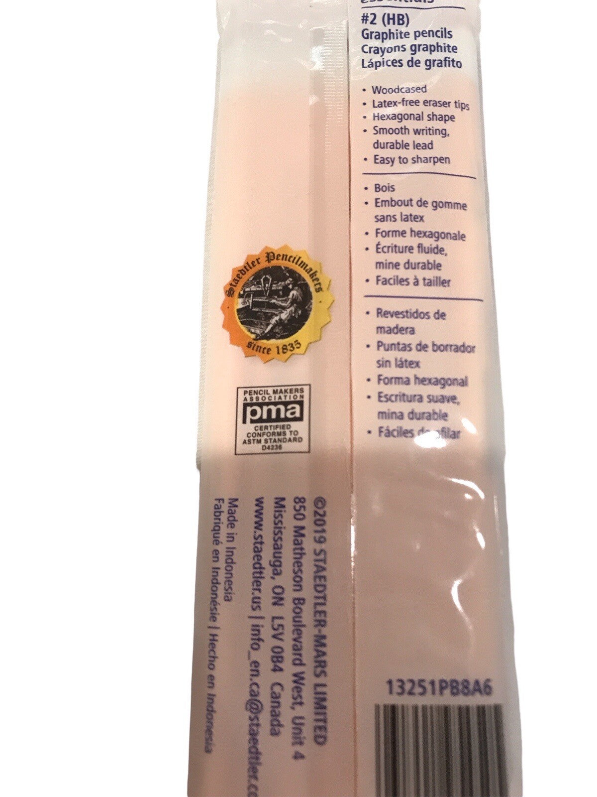 Staedtler #2 Pencils 2HB Graphite PMA Certified 2 Packs 16 Brand New Pencils NIP
