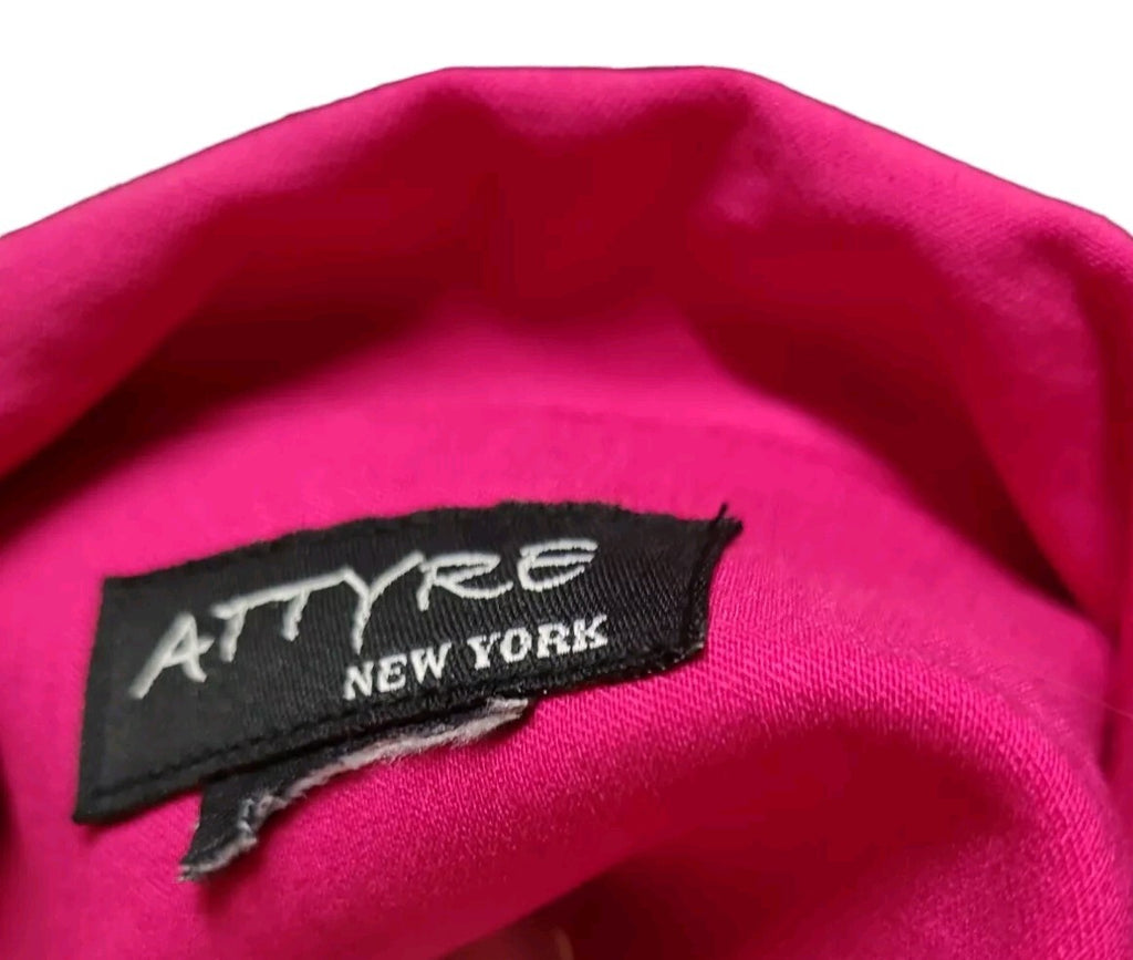 Attyre Women's Pink Vest  Full Zip Sleeveless Size Small