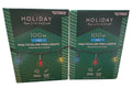 Holiday Living 100 Multicolor LED Mini String Lights Christmas w/ Green Wire NEW