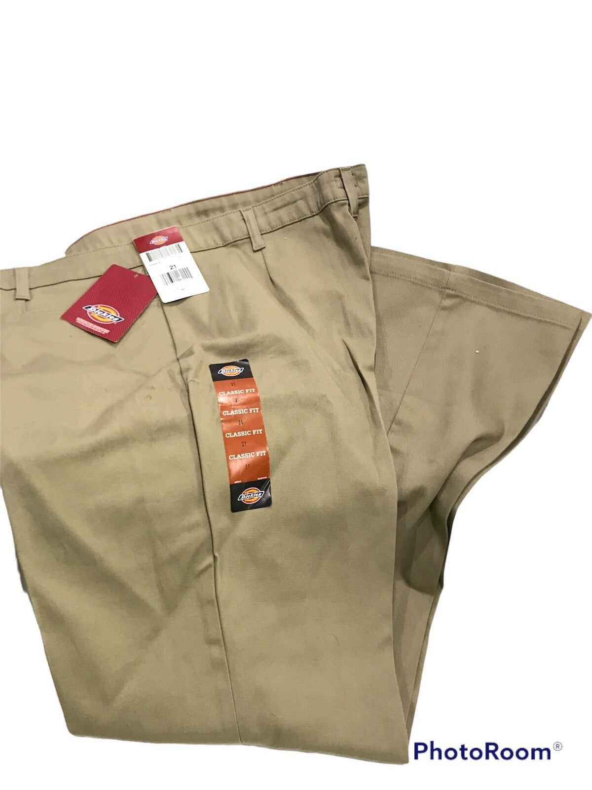 Dickies Girls Stretch pants Classic fit Boot leg cut  size 21