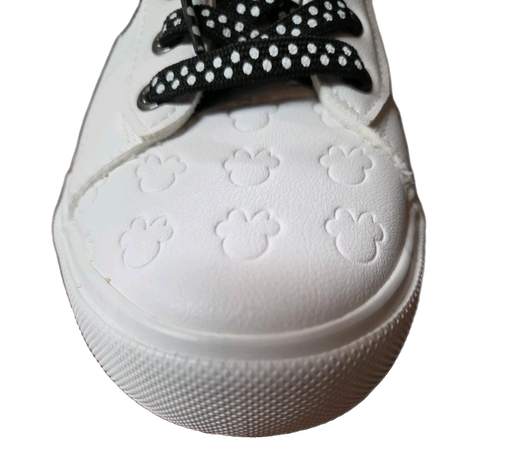 Disney Minnie Mouse Women's Sneakers: Ground Up Tennis Shoes White Size 9 NWT