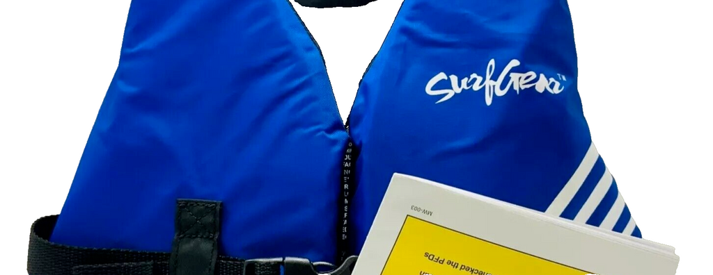 Surf Gear Blue Childs Life Vest Size 30-50lbs