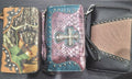 P & G Collection Western Style Brown PU Leather Wallet Clutch various styles
