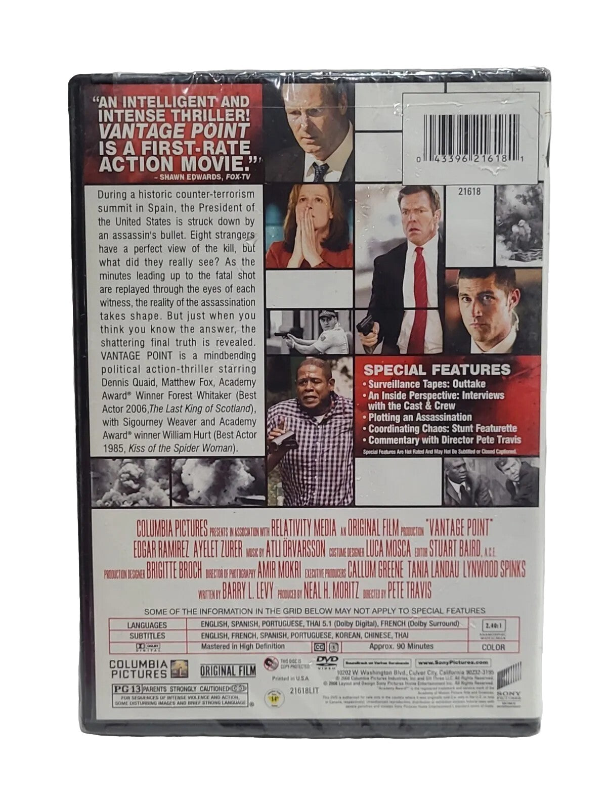Vantage Point DVD