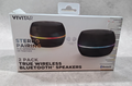 Vivitar Portable Wireless Bluetooth Speakers, 2-Pack