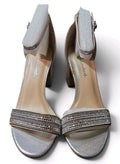 City Classified Women's Shoe Size 7  Silver Shimmer Heels