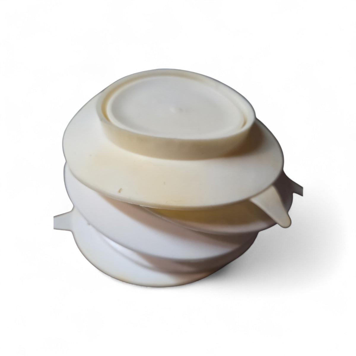 Hushee 3 Sets Adaptive Spill Proof Scoop Bowl and Plate Set with Suction Base