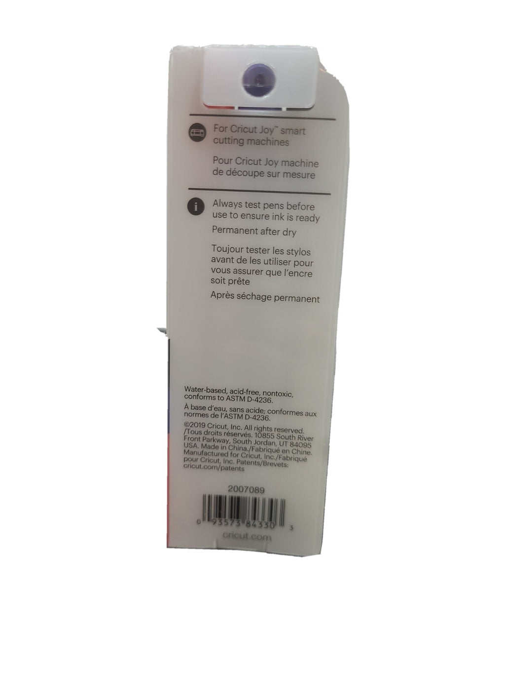 Cricut Joy Extra Fine Point Pen Set 3/ Pkg Black, Blue & Red