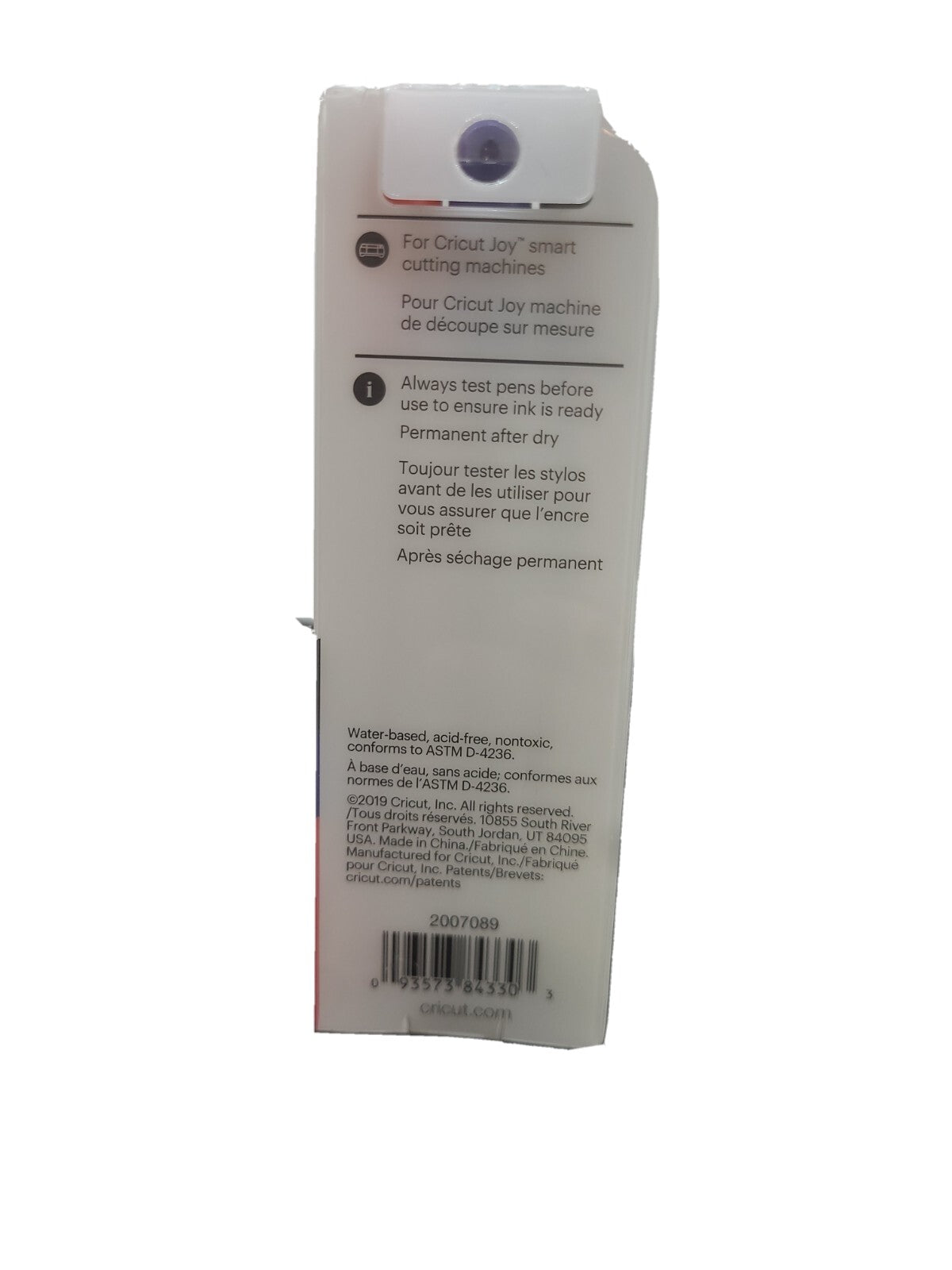 Cricut Joy Extra Fine Point Pen Set 3/ Pkg Black, Blue & Red